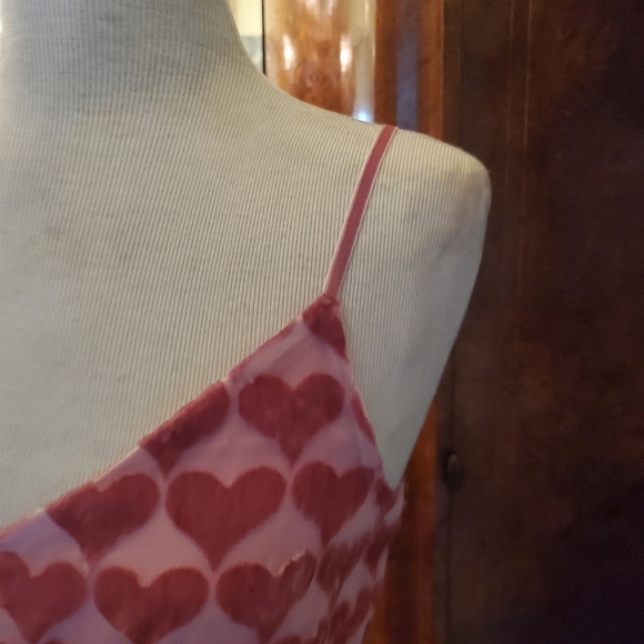 💥Betsey Johnson velvet heart midi dress - Picture 9 of 15